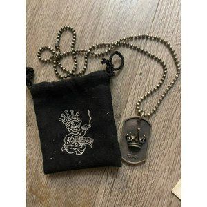 King Baby necklace and pendant 925